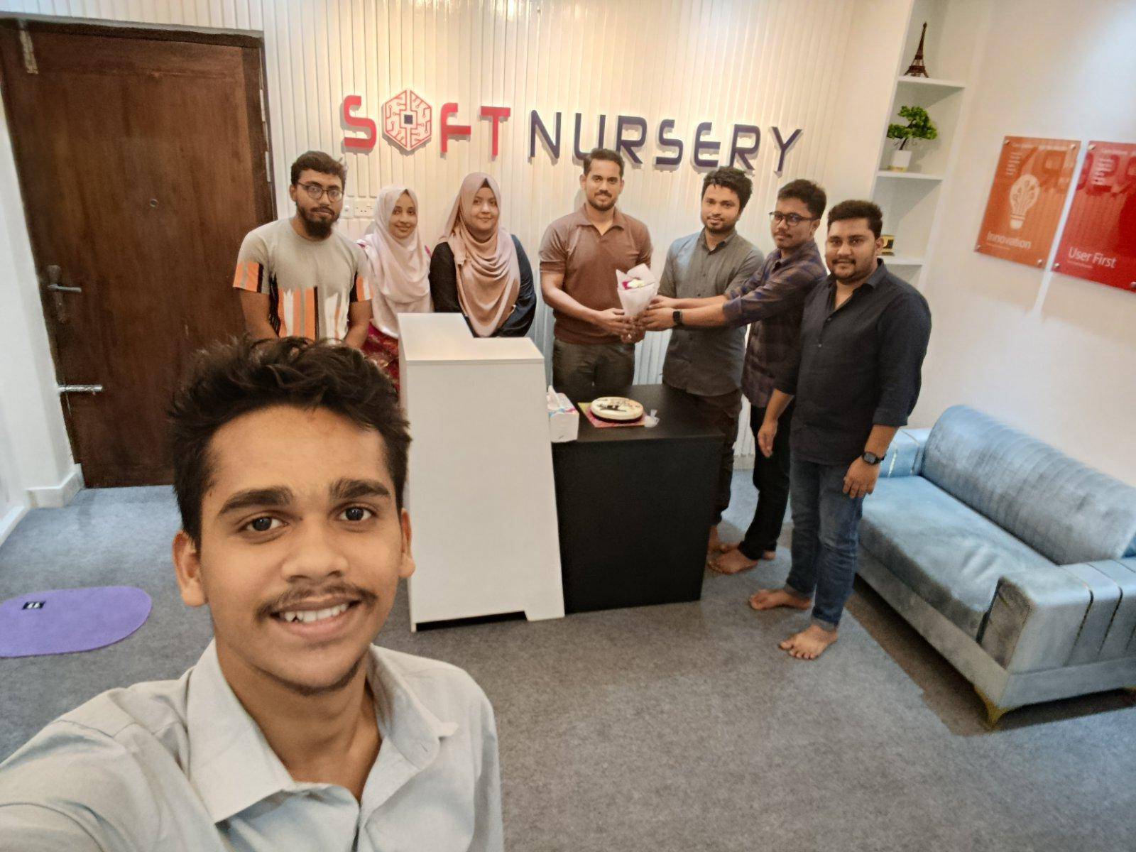AI & Software Professionals Team Photo SoftNursery